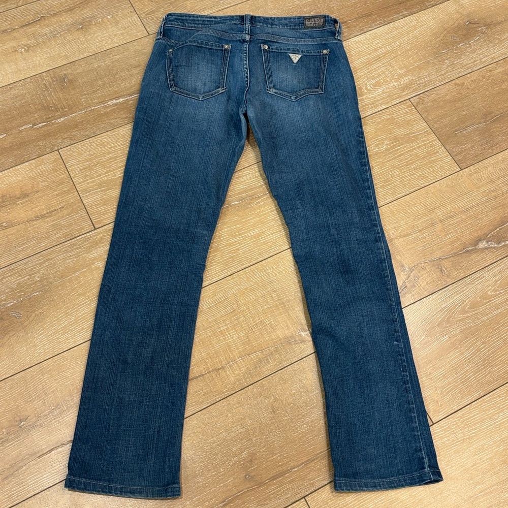 Guess Starlet Straight Leg Low-Rise Jeans